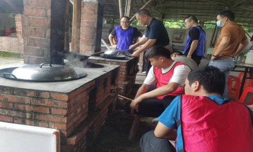 某公司部門野炊休閑團建活動